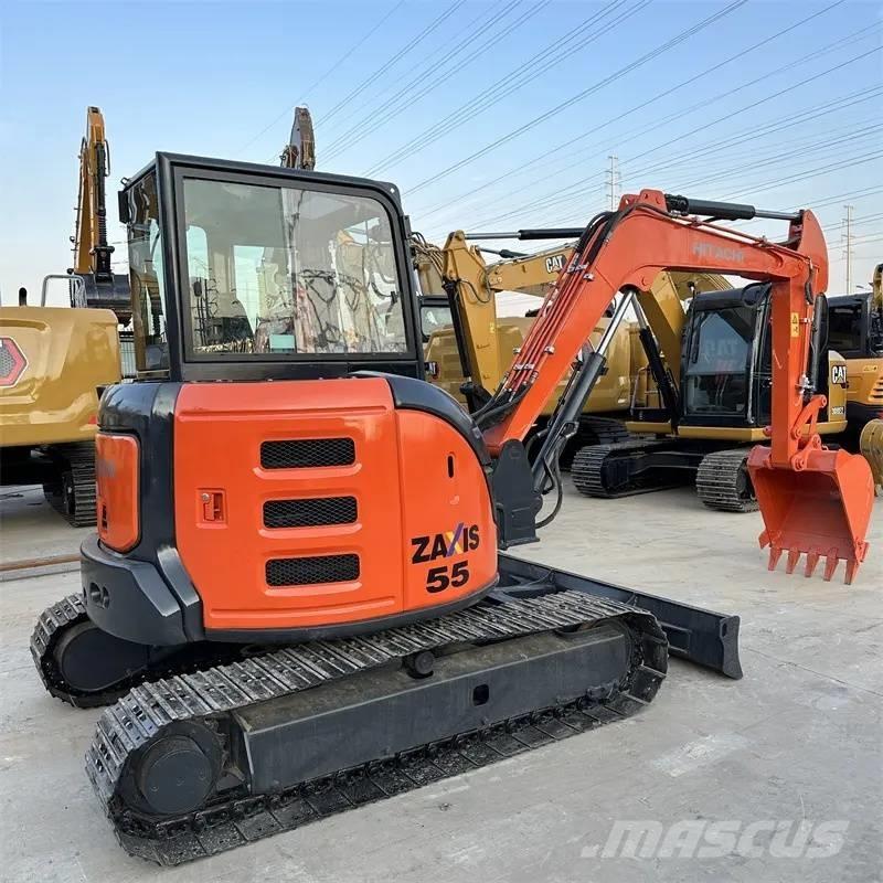 Hitachi ZX 55 소형 굴삭기 7톤 미만