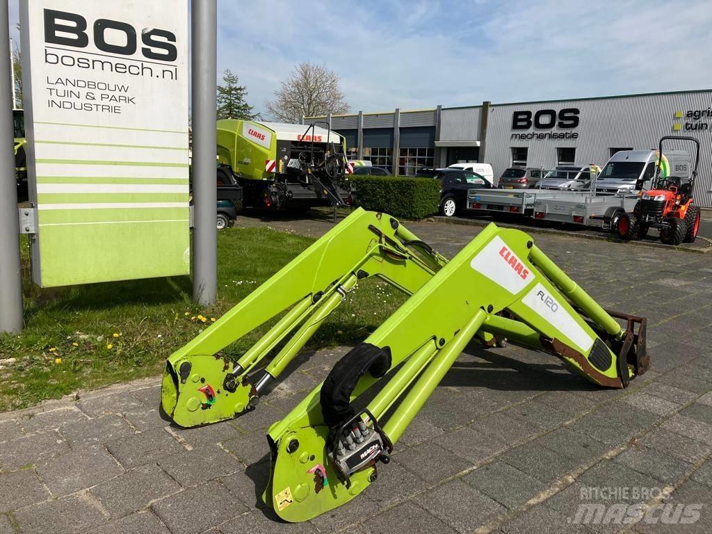 CLAAS FL 120 프론트 로더 및 굴착기