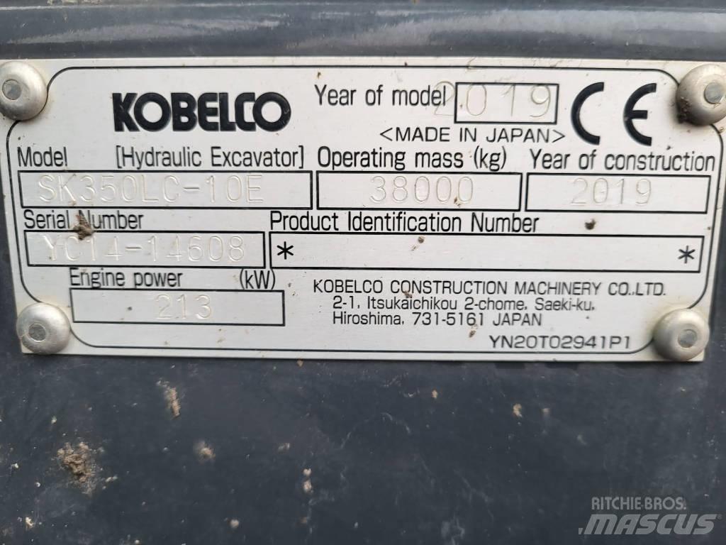 Kobelco SK350LC-10E 대형 굴삭기 29톤 이상