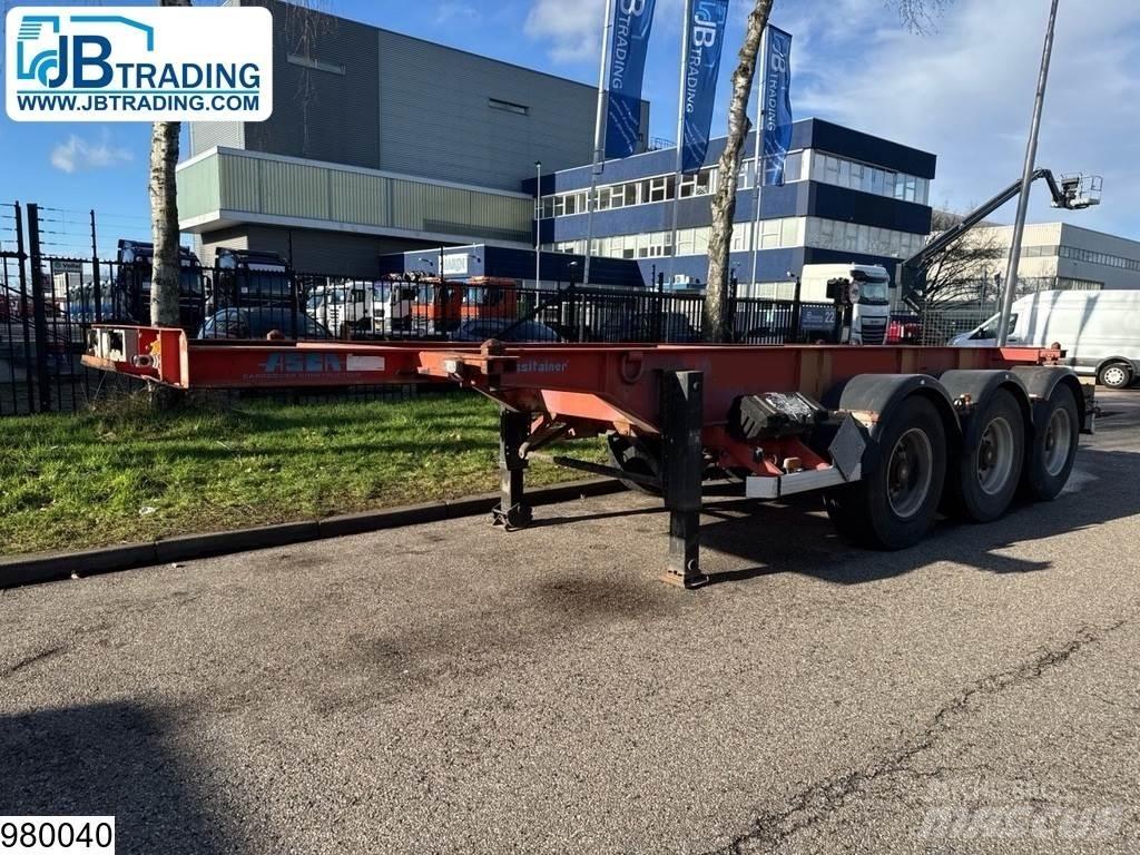 Asca Chassis 20 ft 컨테이너 세미 트레일러