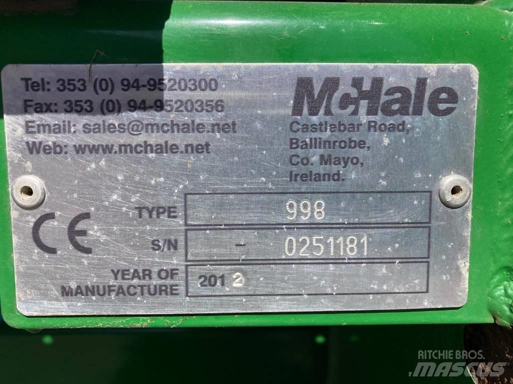 McHale 998 건초 포장기