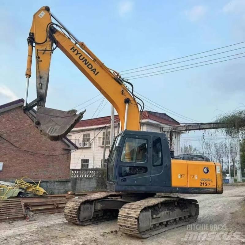 Hyundai Robex 215-7 대형 굴삭기 29톤 이상