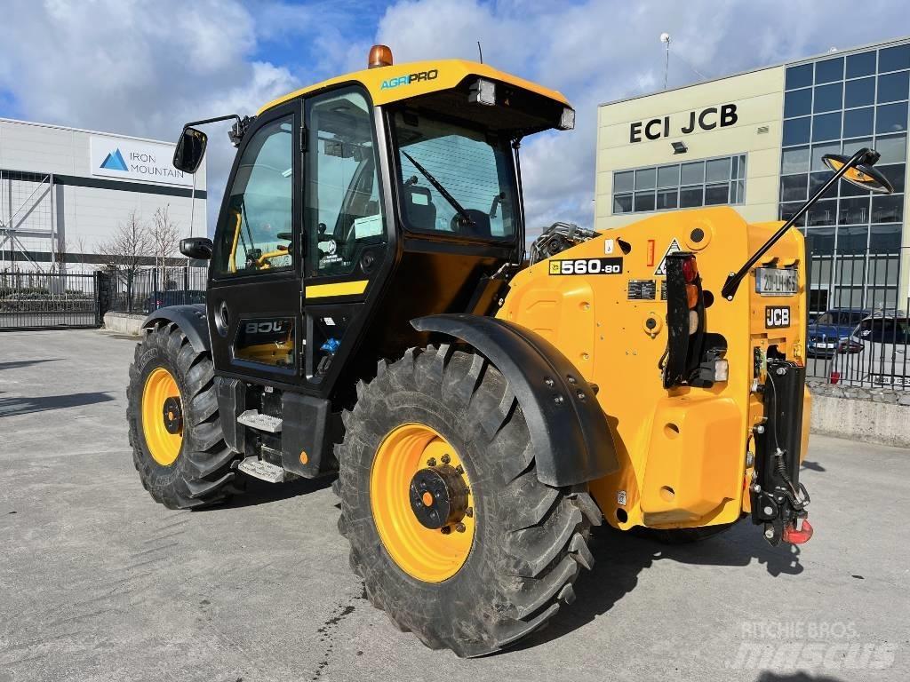 JCB 560-80 AGRI PRO 텔러 핸들러