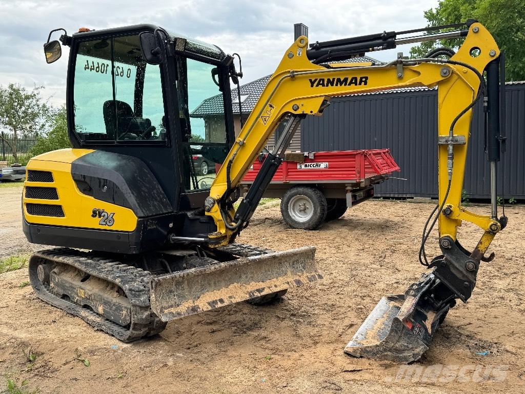 Yanmar SV 26 소형 굴삭기 7톤 미만