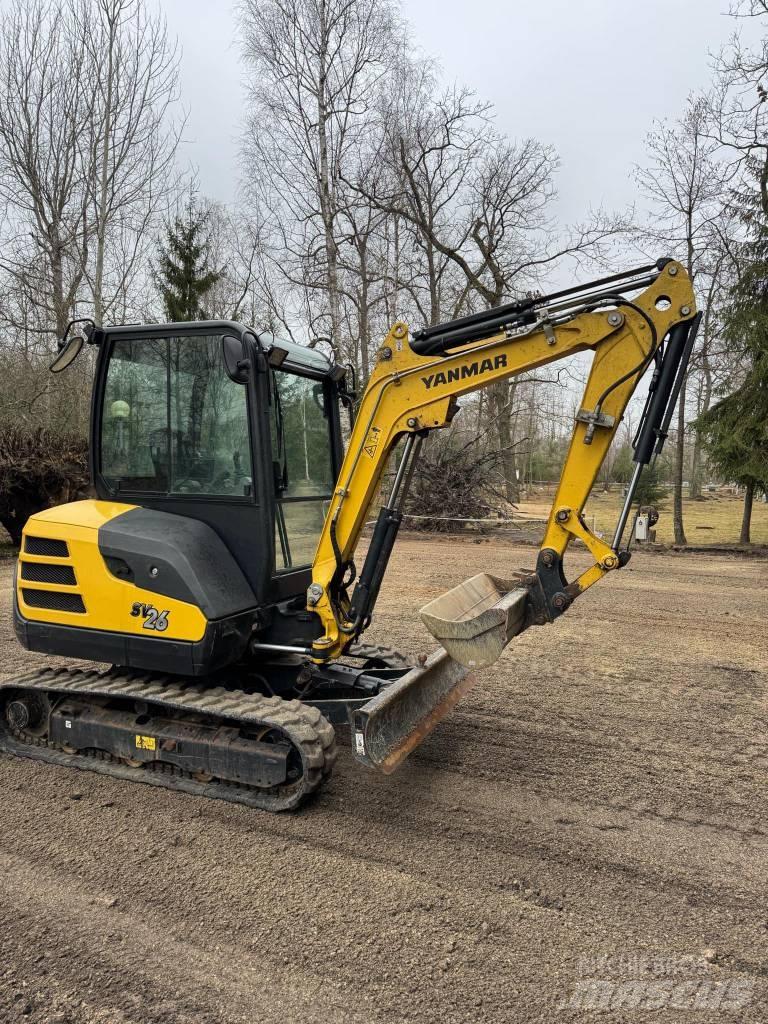Yanmar SV 26 소형 굴삭기 7톤 미만