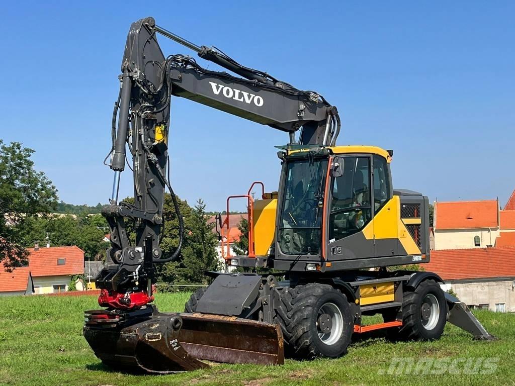 Volvo EWR 170 E  휠 굴삭기