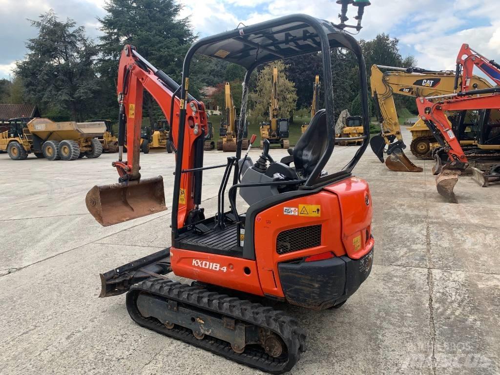 Kubota KX 018-4 소형 굴삭기 7톤 미만