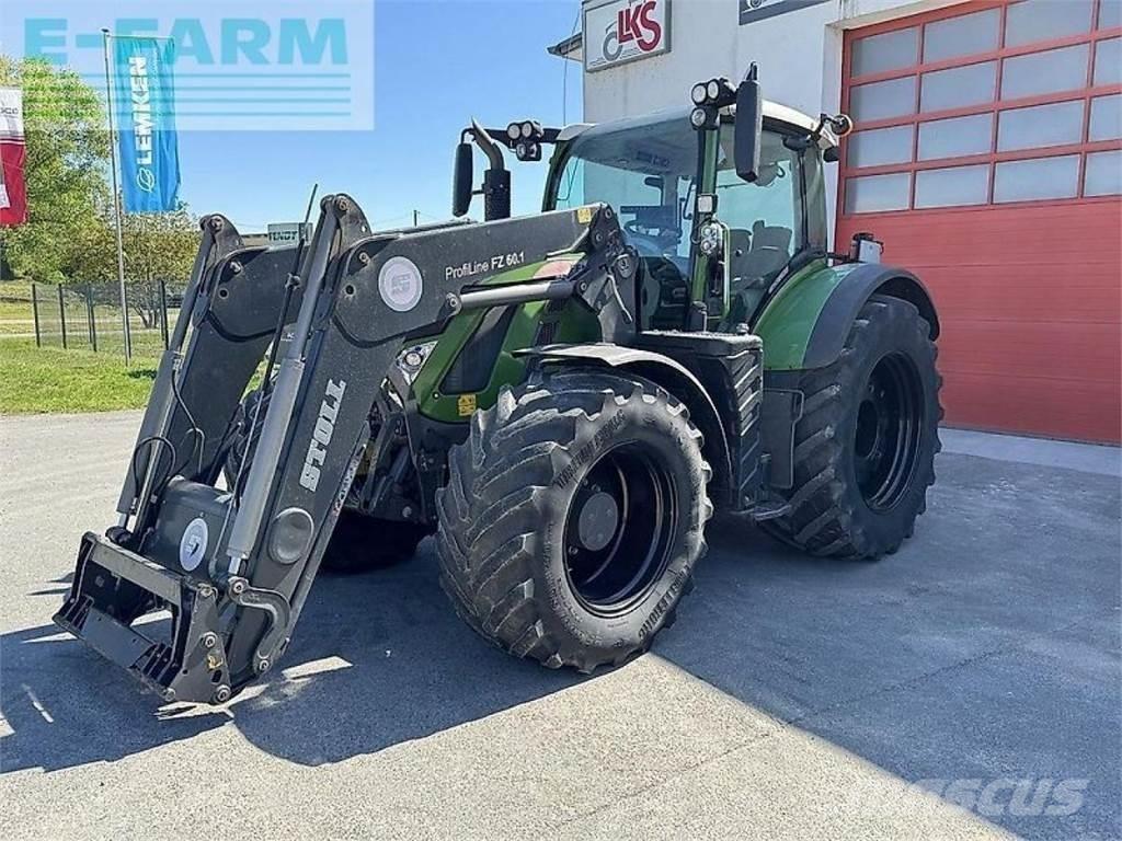 Fendt 718 s4 profi+ 트랙터