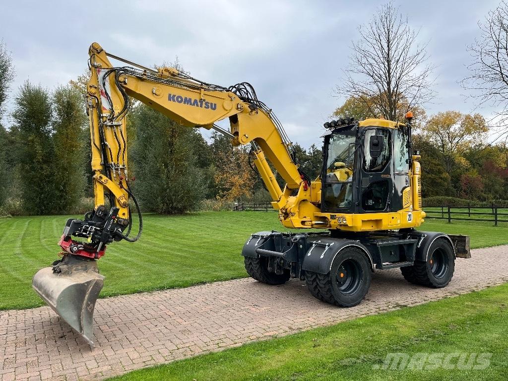 Komatsu PW 118  휠 굴삭기