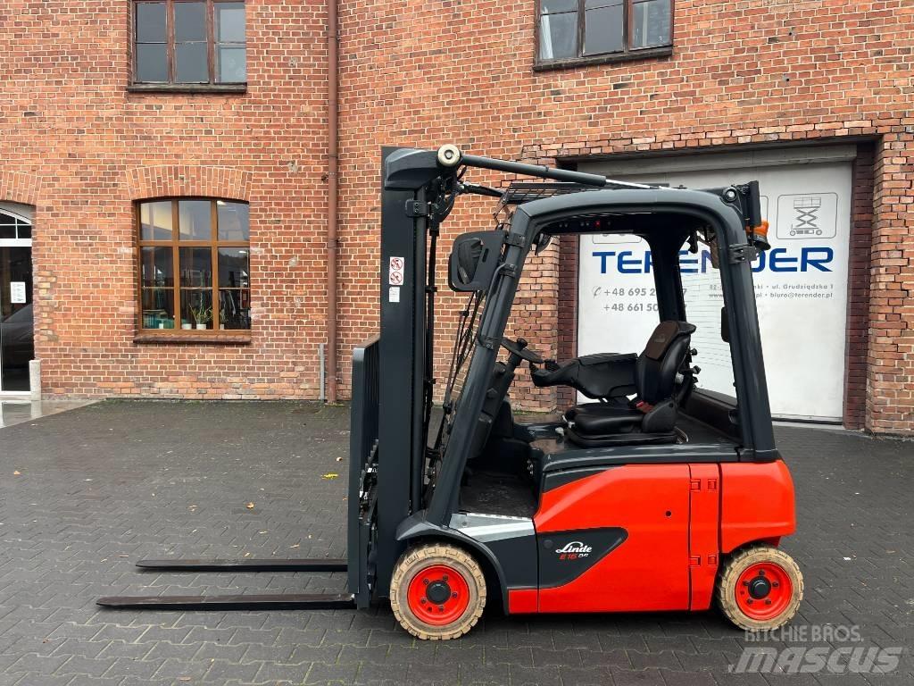 Linde E16-02 전동 지게차