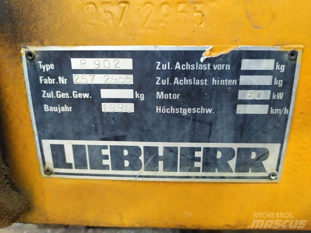 Liebherr 902 대형 굴삭기 29톤 이상