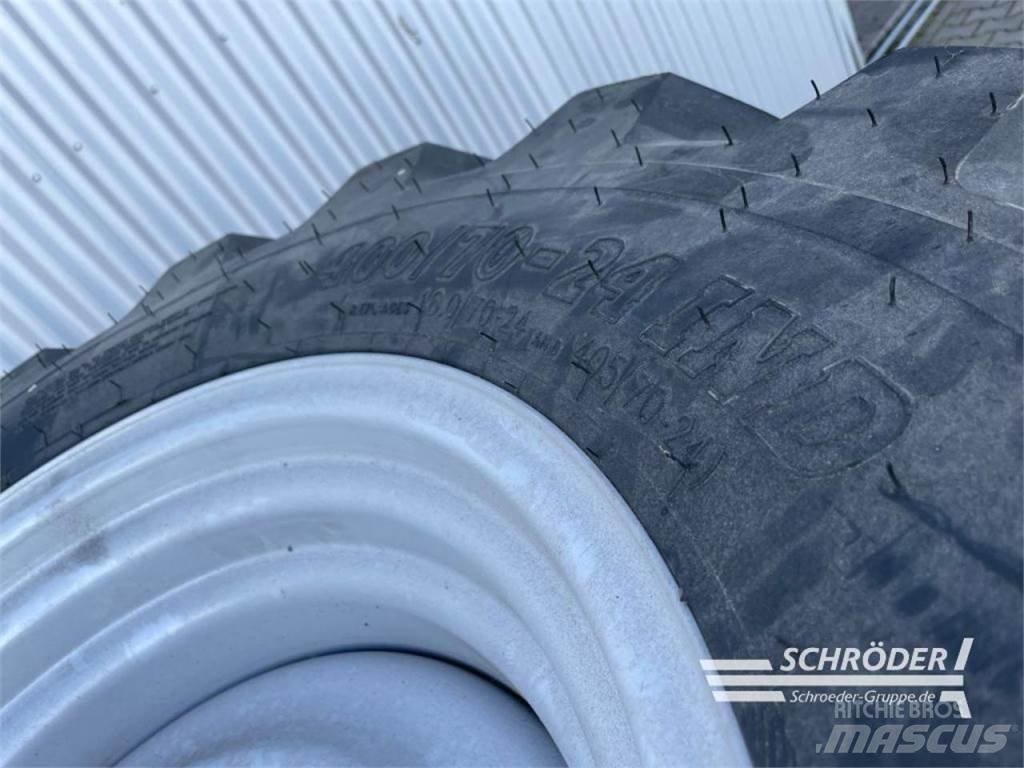 BKT 4X 400/70 R24 타이어, 휠 및 림