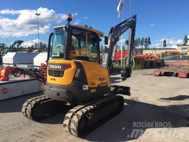 Volvo ECR50D / UTHYRES 소형 굴삭기 7톤 미만