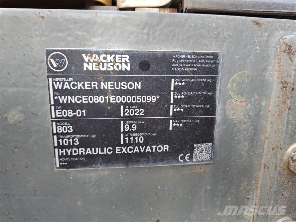 Wacker Neuson 803 대형 굴삭기 29톤 이상
