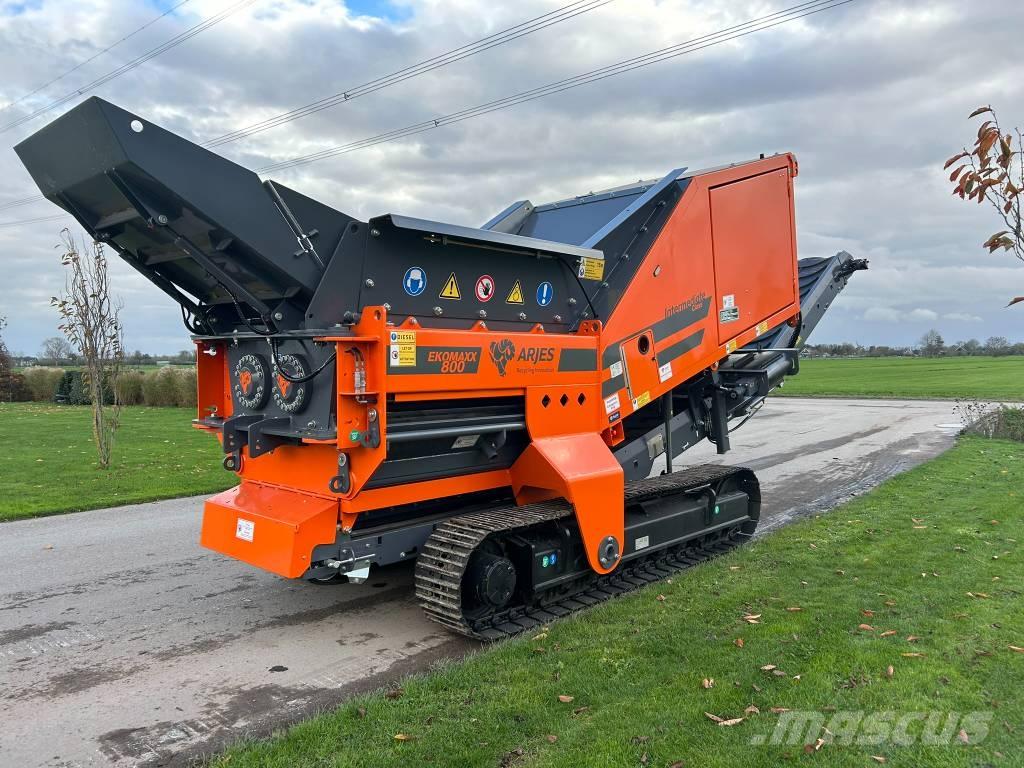 Arjes Ekomaxx 800 폐기물 분쇄기