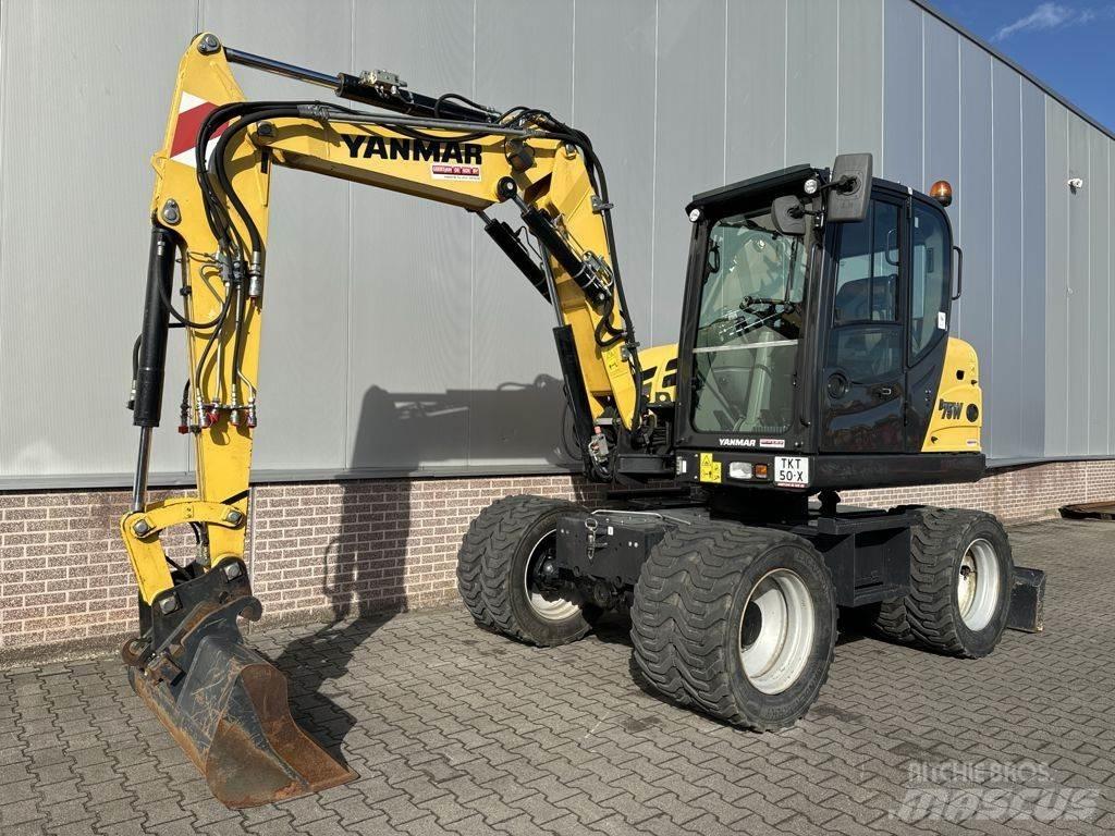 Yanmar B75W  휠 굴삭기