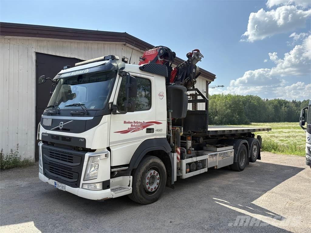 Volvo FM460 6x2*4 크레인 트럭