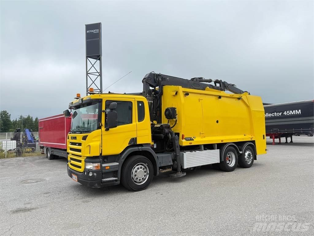 Scania P380 6x2*4 크레인 트럭