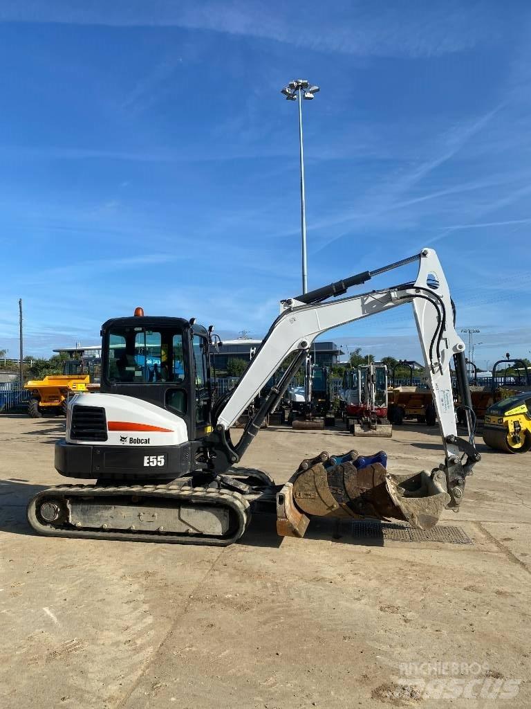 Bobcat E 55 소형 굴삭기 7톤 미만