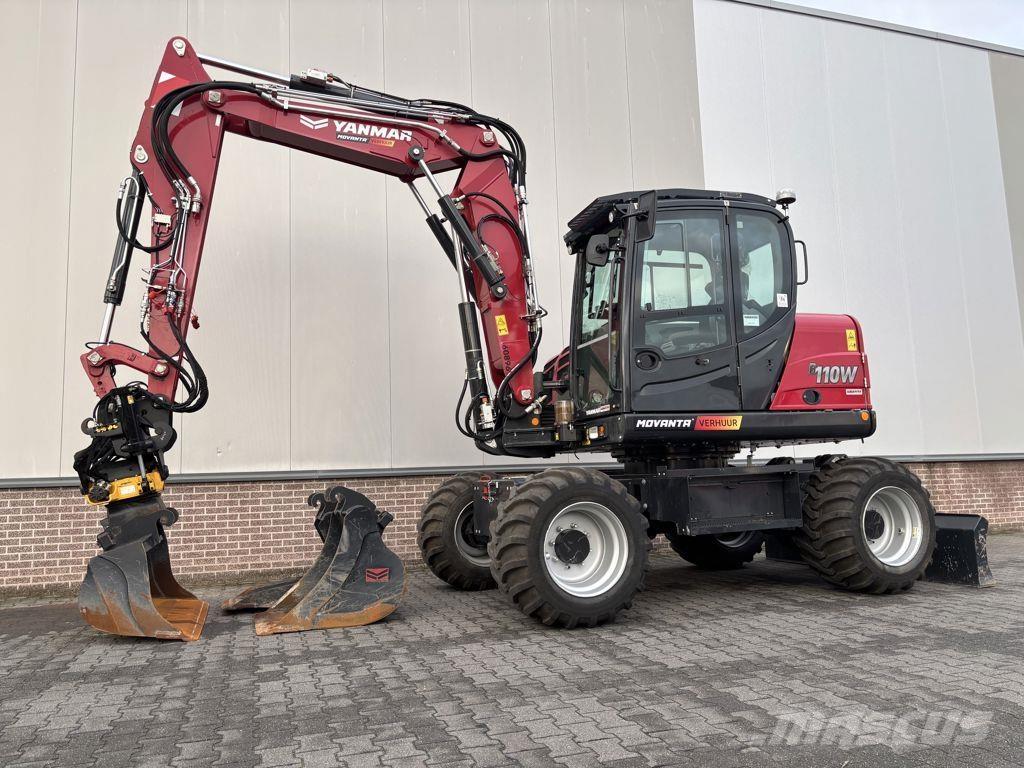 Yanmar YAN B110W  휠 굴삭기