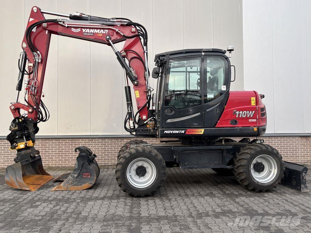 Yanmar YAN B110W  휠 굴삭기