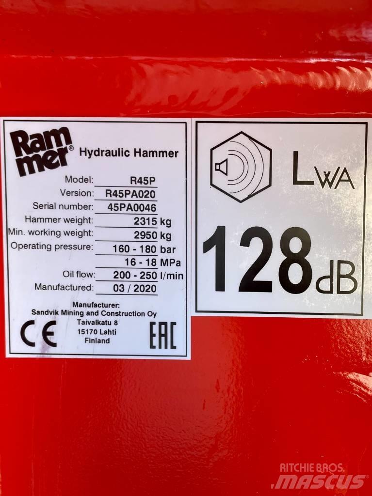 Rammer R45P 브레이커