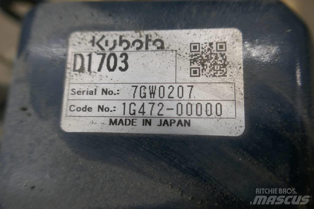 Kubota D 1703-EU1 엔진