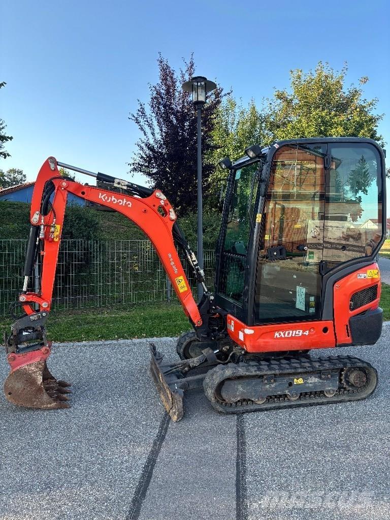 Kubota KX 019-4 소형 굴삭기 7톤 미만