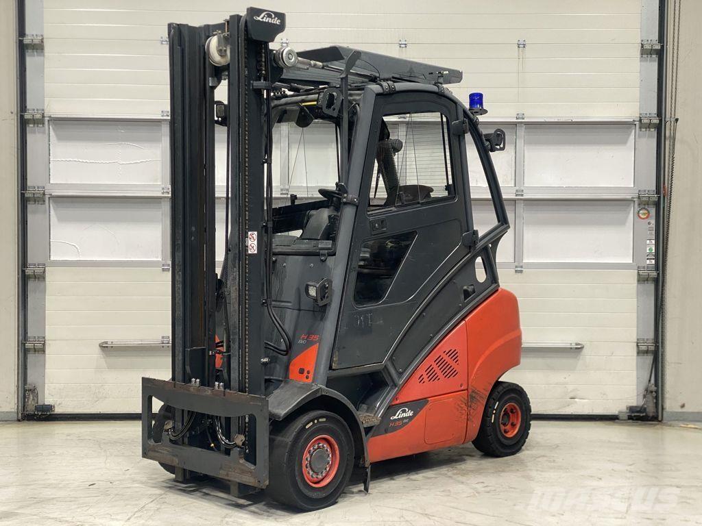 Linde H35D-02 디젤 지게차