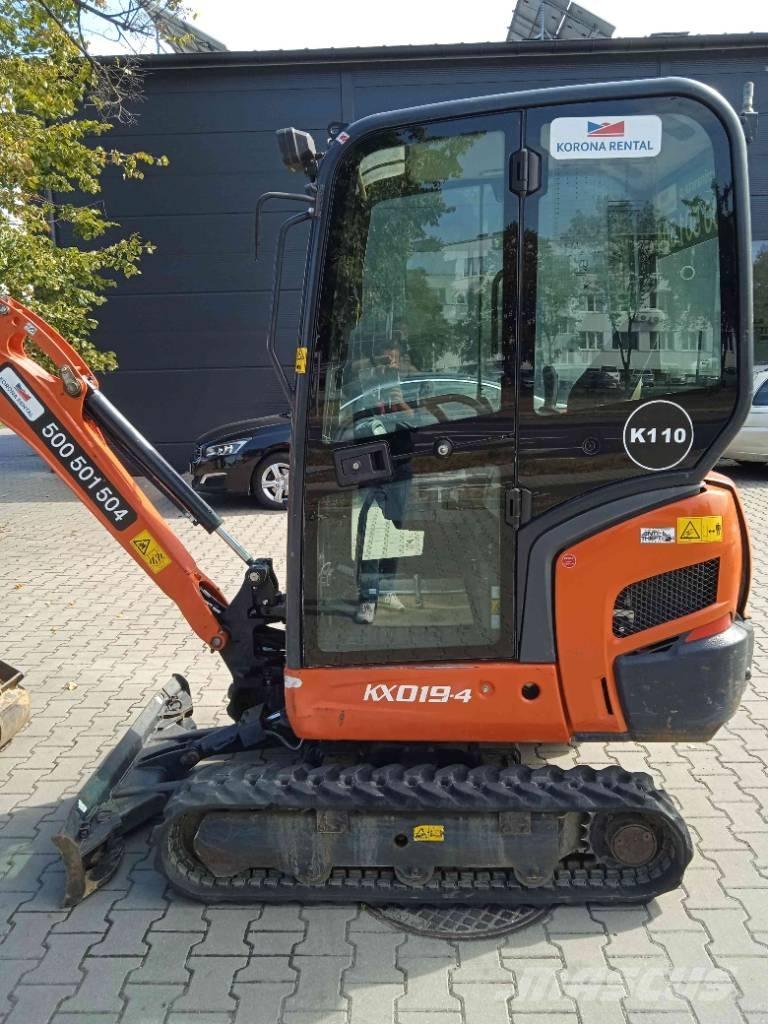 Kubota KX 019-4 소형 굴삭기 7톤 미만