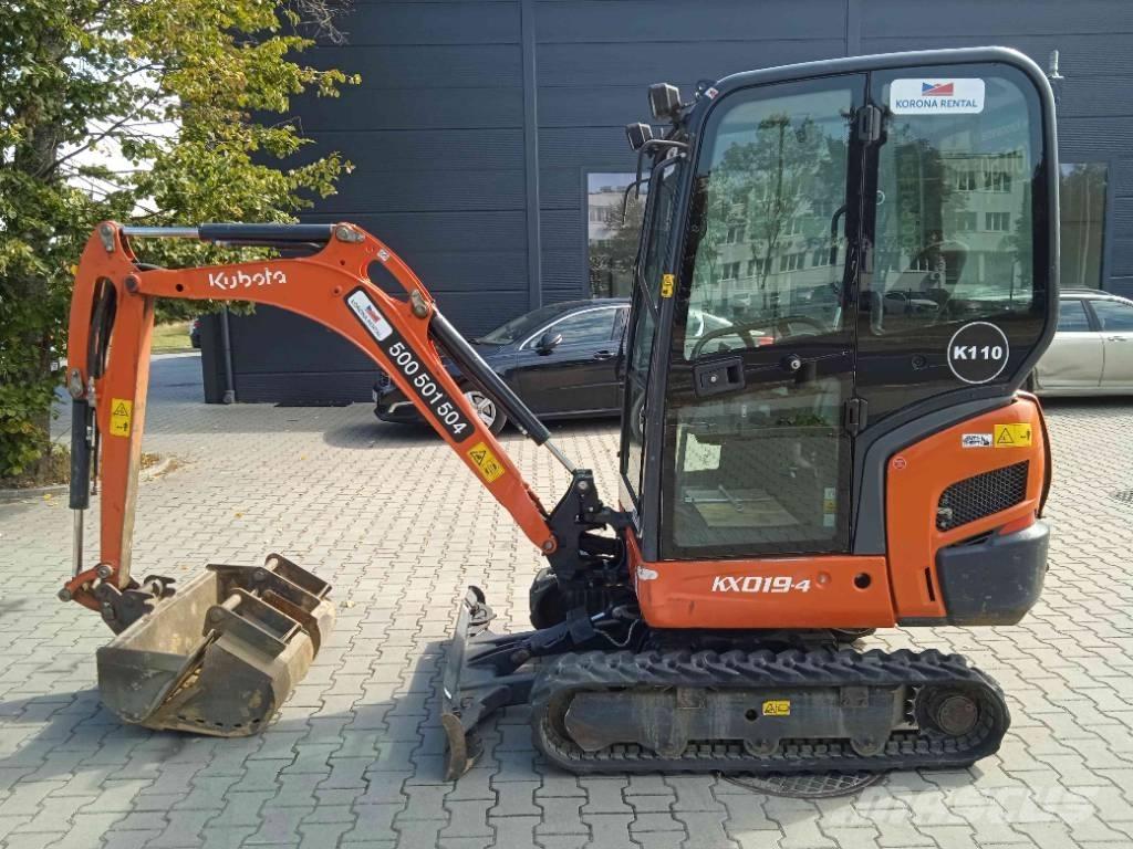 Kubota KX 019-4 소형 굴삭기 7톤 미만