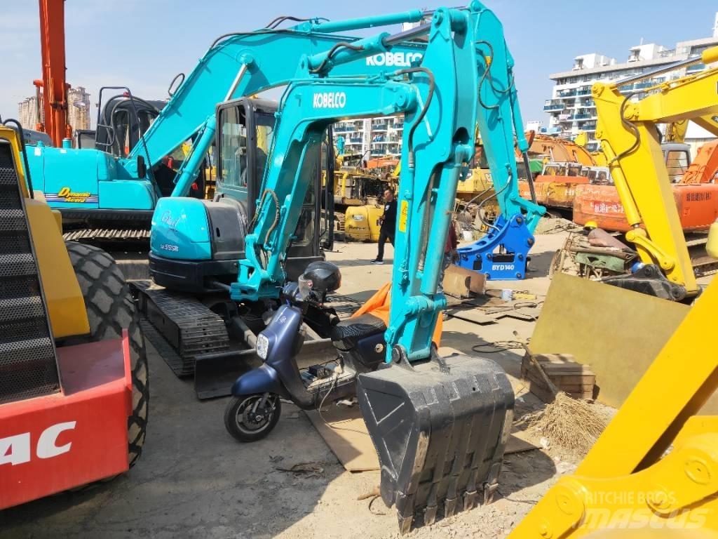 Kobelco SK 55 SR 소형 굴삭기 7톤 미만