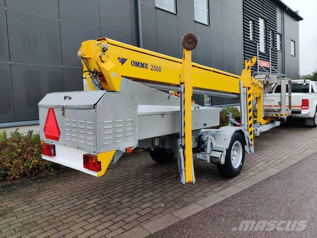 Omme 2500 EBDZ 트레일러 탑재 고소작업대