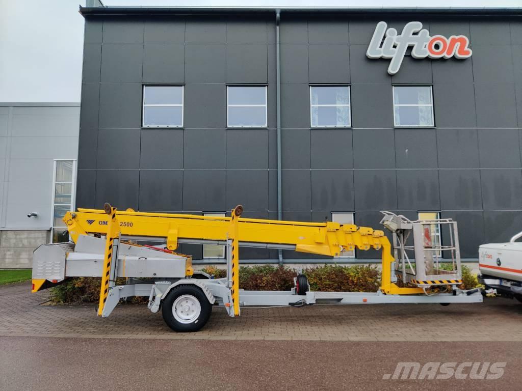 Omme 2500 EBDZ 트레일러 탑재 고소작업대