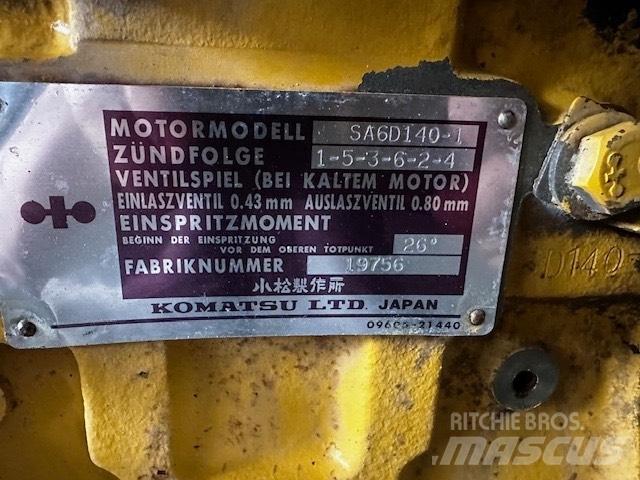 Komatsu SA6D140-1 엔진