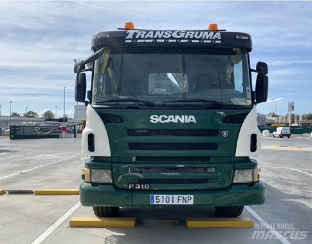 Hiab 477 E-8 로더 크레인