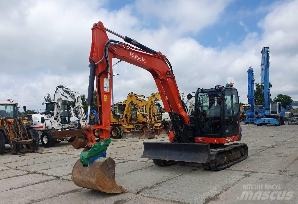 Kubota KX 080-4a 중형굴삭기 7톤-28톤