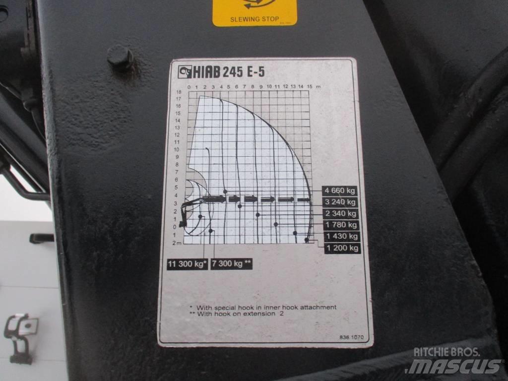 Hiab 245E-5 로더 크레인