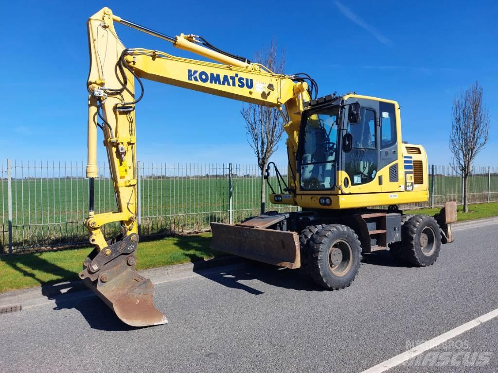 Komatsu PW148-10  휠 굴삭기