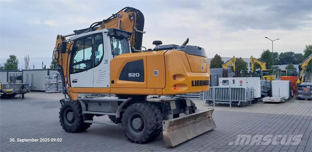 Liebherr A920  휠 굴삭기