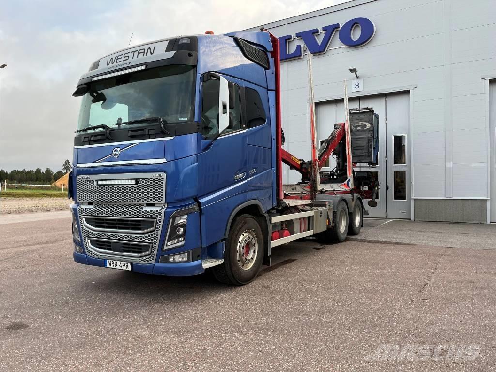 Volvo FH16 650 목재 트럭