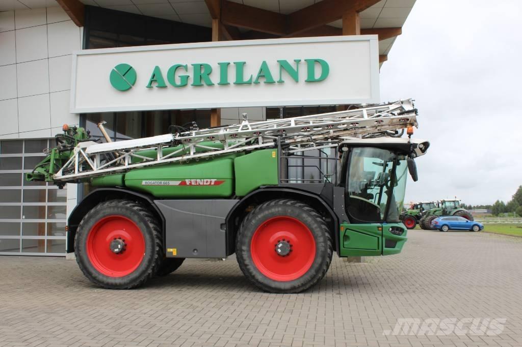 Fendt Rogator 665 자주 동력 분무기