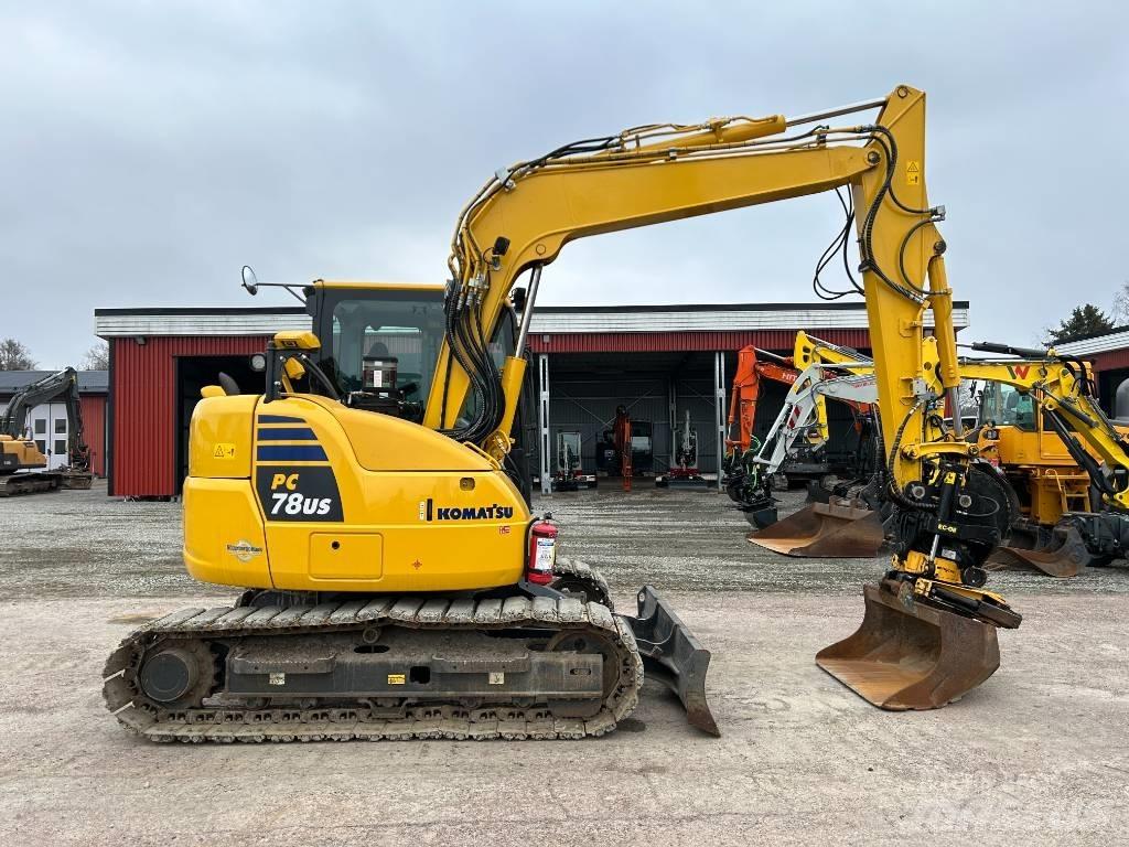 Komatsu PC78US-10 중형굴삭기 7톤-28톤