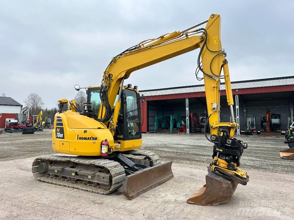 Komatsu PC78US-10 중형굴삭기 7톤-28톤