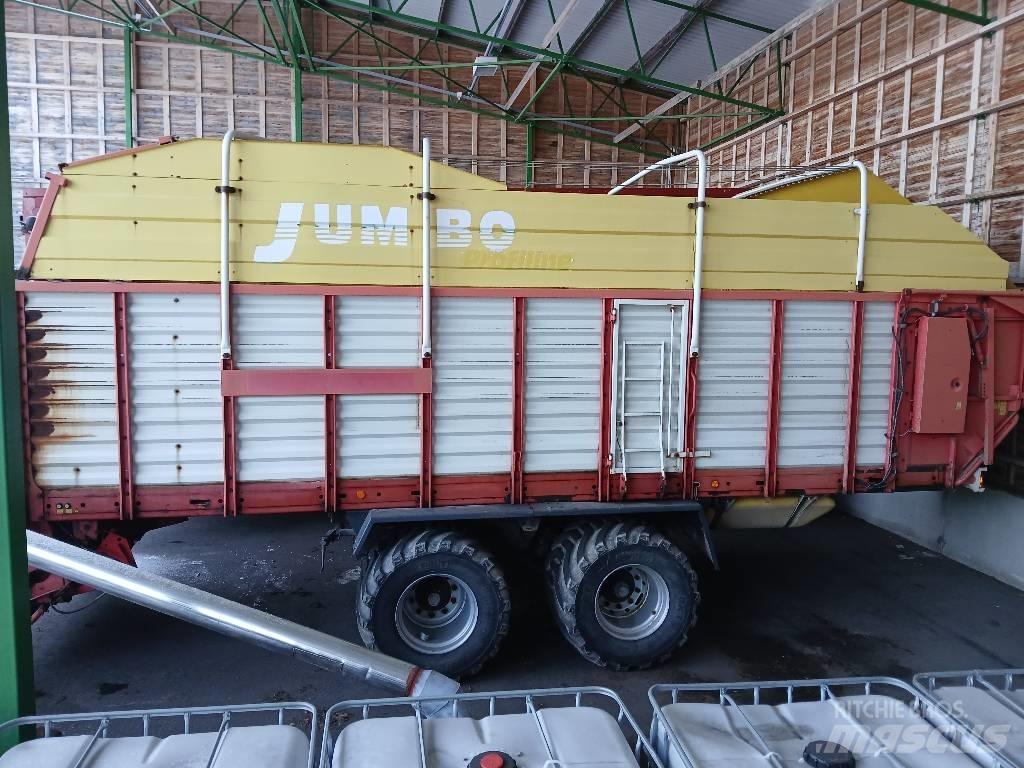 Pöttinger Jumbo 6600 자동 적재 트레일러