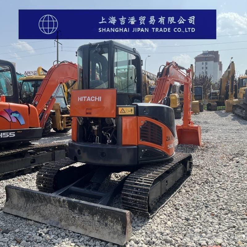 Hitachi ZX 50 U 소형 굴삭기 7톤 미만