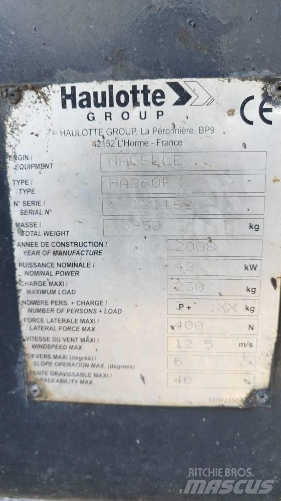 Haulotte HA 260 PX 관절형 전동이동 리프트