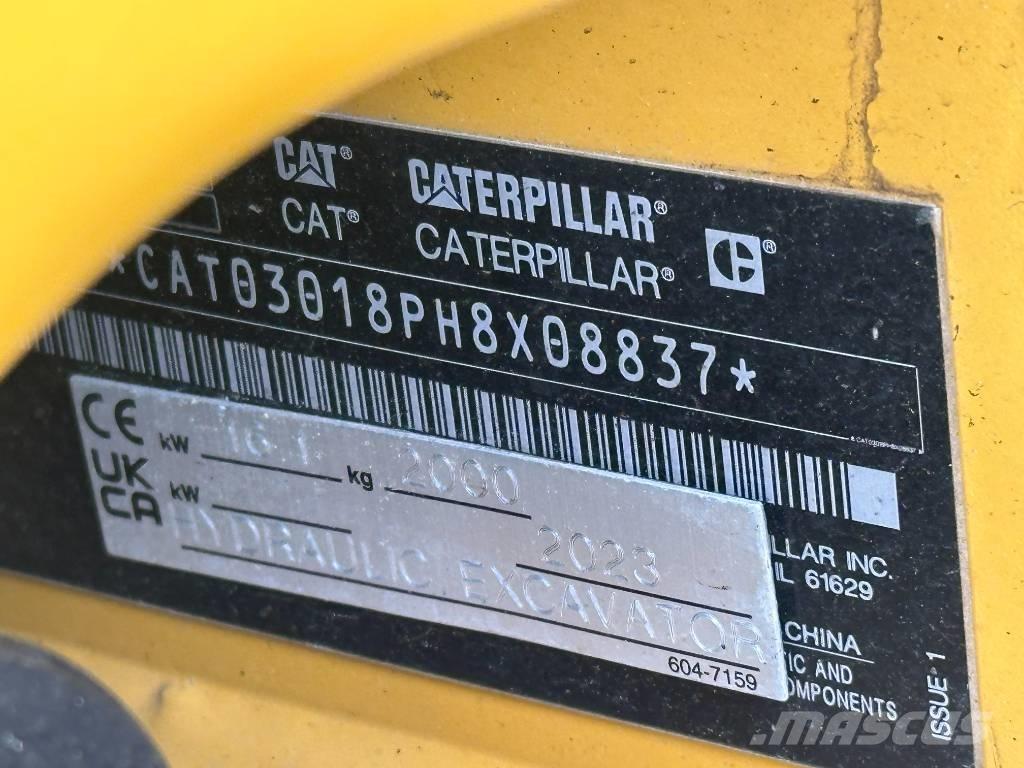 CAT 301.8 소형 굴삭기 7톤 미만