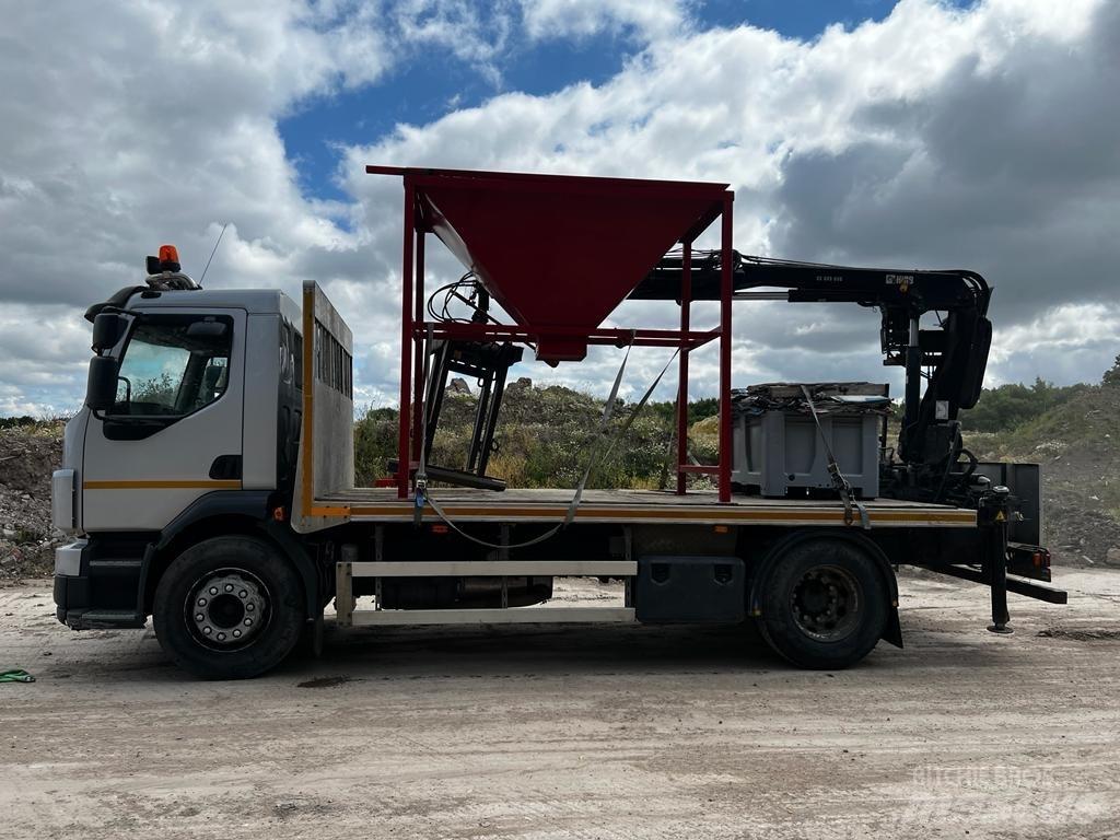 Volvo FL260 플랫베드/드롭사이드 트럭