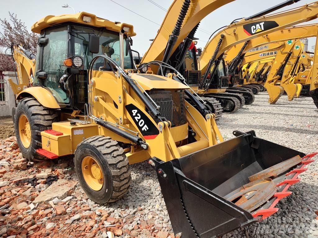 CAT 420 F 백호로더